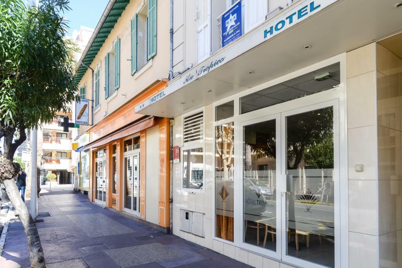 Hotel Au Tropico Juan-les-Pins Eksteriør billede